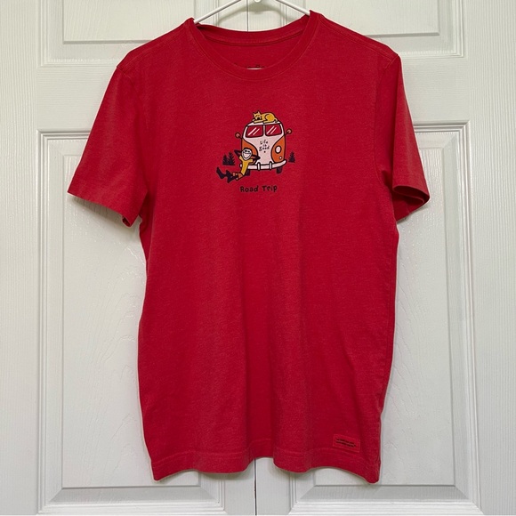 Life Is Good Road Trip VW Bus T-Shirt Men’s Sm - Picture 1 of 7